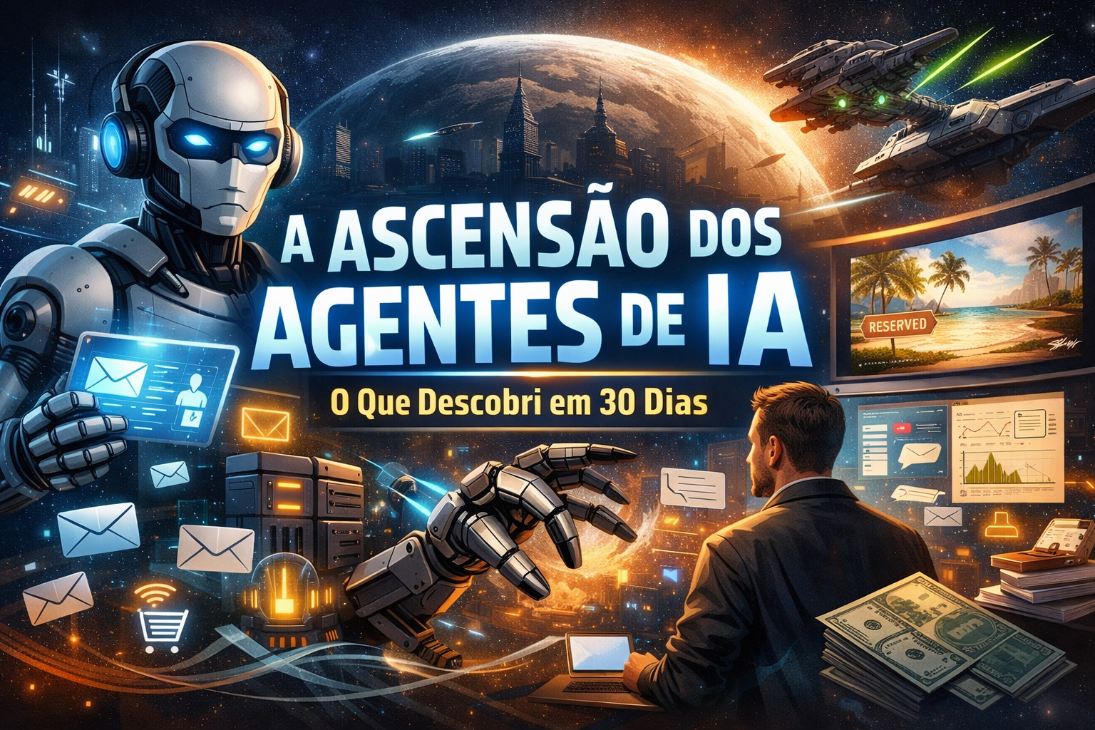 Criei um Agente de IA que Trabalha por Mim (e Descobri Algo Assustador em 30 Dias)