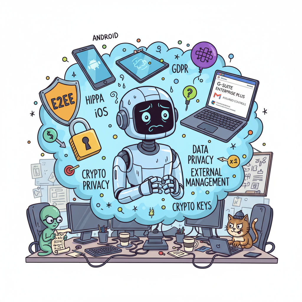 Google amplia criptografia de ponta a ponta no Gmail para dispositivos móveis corporativos