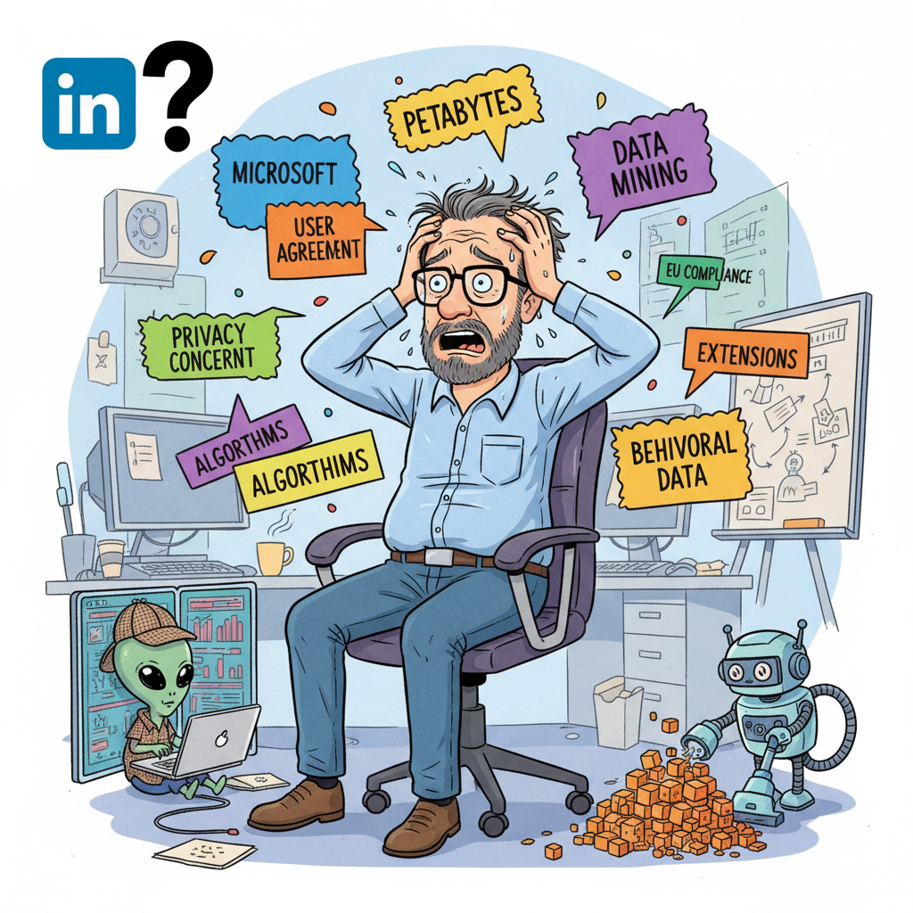 LinkedIn e a controvérsia sobre o uso dos petabytes de dados coletados