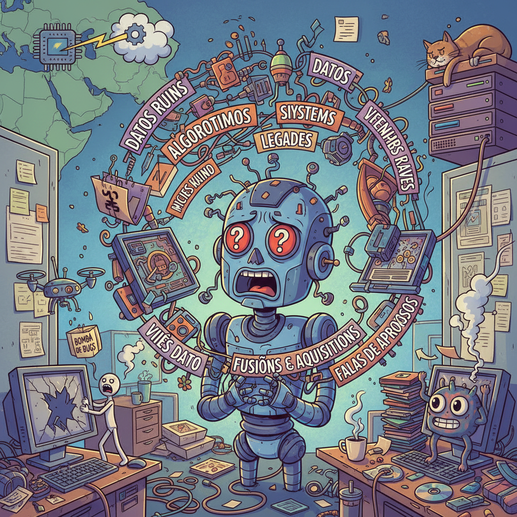 Título: A lição da guerra Irã-EUA para a Tecnologia: Como a IA amplifica seus problemas com dados ruins