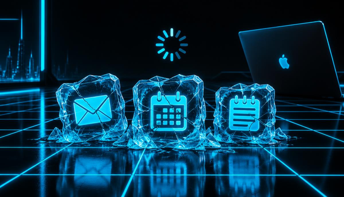 Por que apps simples como Notas, Mail e Calendário travam no Mac?